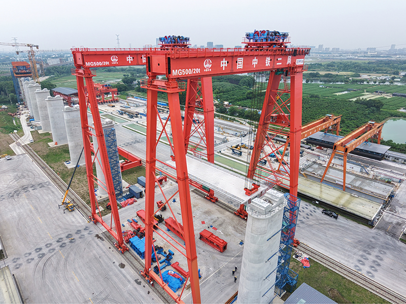 中铁二局MG500t门式起万搏在线登录-万搏（中国）